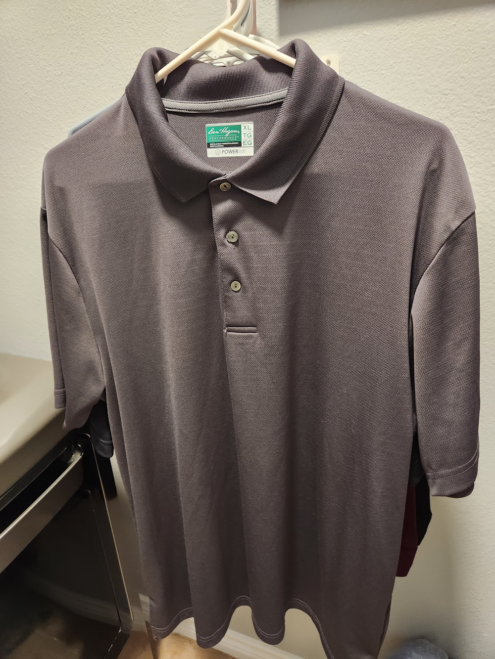Two Men's Polo Shirt Gray